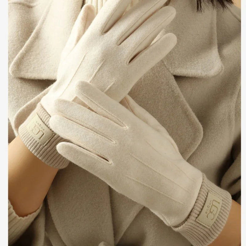 Luxuriöse Cashmere-Handschuhe für Frauen